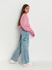 Sinsay Girl's Light Blue Wide Leg Jeans | Sinsay In Lebanon