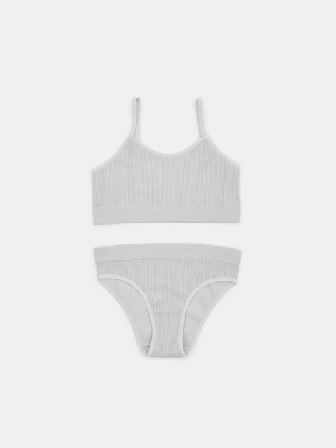 Sinsay Girl's Silver Underwear Set | Sinsay In Lebanon