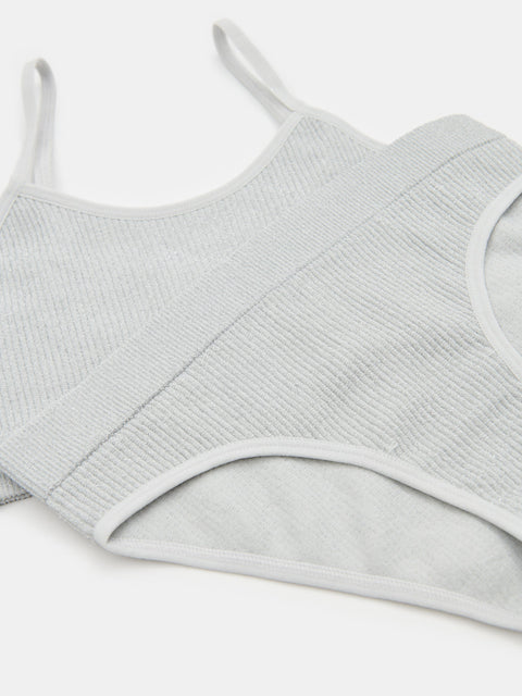 Sinsay Girl's Silver Underwear Set | Sinsay In Lebanon