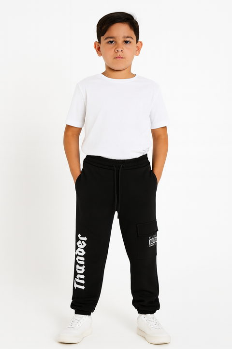 Terranova Boy's Black Sweatpants  | Terranova In Lebanon