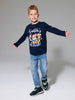 AYA Sinsay BOY navy paw patrol print blouse