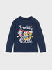 AYA Sinsay BOY navy paw patrol print blouse