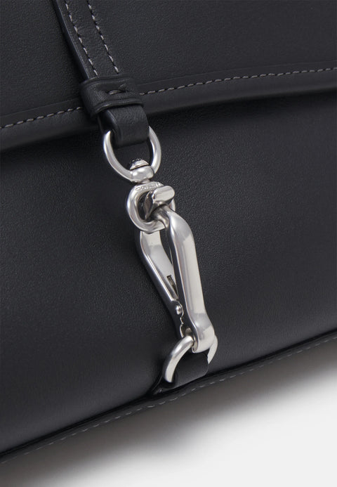 Coach Women's Black Leather Hamptons Glovetanned Shoulder Bag | Coach In Lebanon