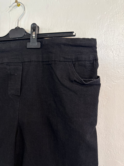 Alfred Dunner Women's Black Plus-Size Super Stretch Mid Rise Average Length Pant | Alfred Dunner In Lebanon