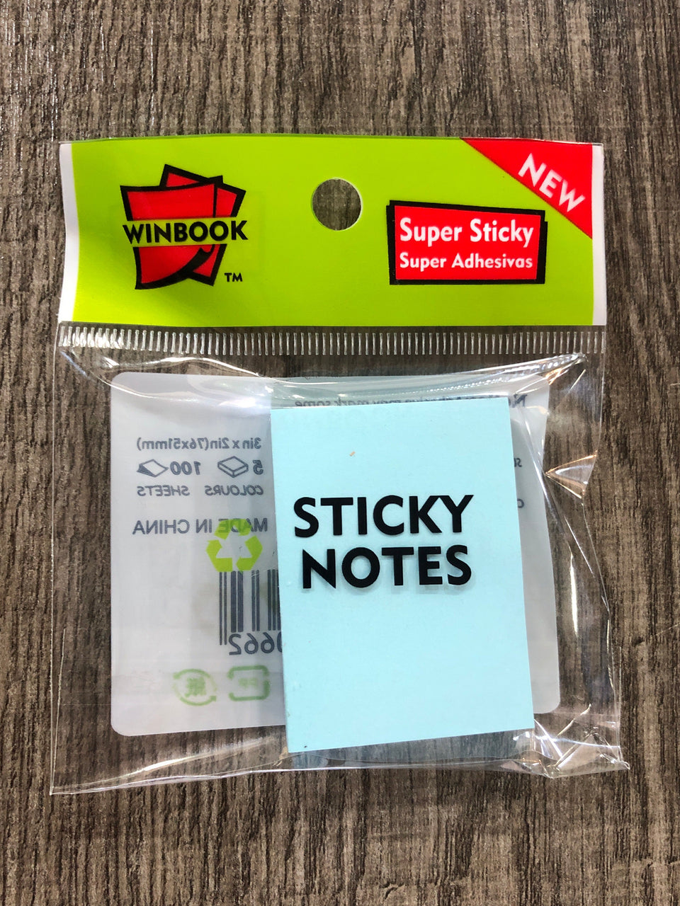 WINBOOK Super Sticky , Sticky Notes
