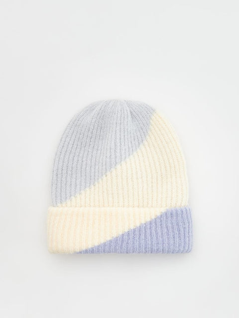 Reserved Girl's Multicolor Rib Knit Beanie |Reserved In Lebanon