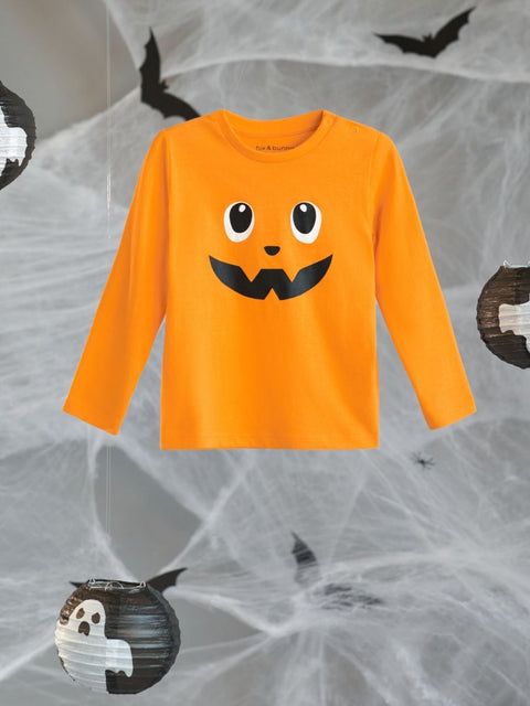 Sinsay Boy's Orange Long-Sleeve Blouse ANFK543