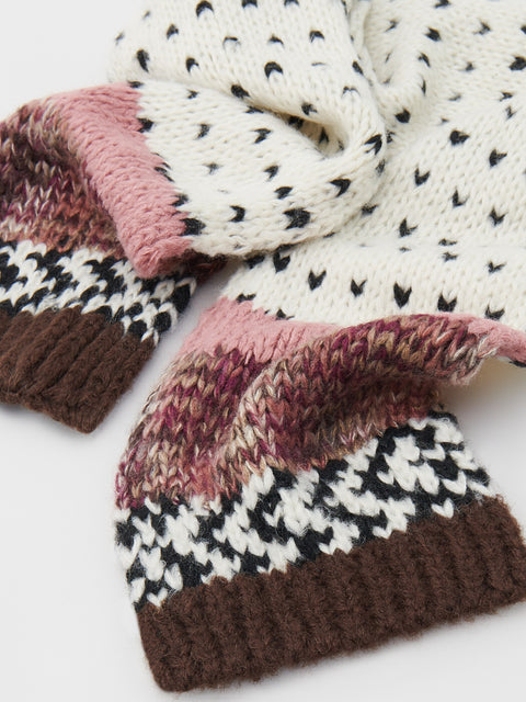 Reserved Girl's Multicolor Patterned Scarf | Reserved In Lebanon
