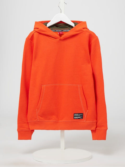 S.Oliver Boy's Orange Long-Sleeve Hoodie |S.Oliver in Lebanon