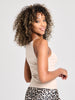 Sinsay Women's Khaki Strappy Top | Sinsay In Lebanon