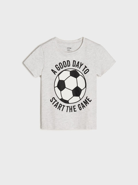 Sinsay Boy's White Football Two piece Pyjama Set  | Sinsay in Lebanon