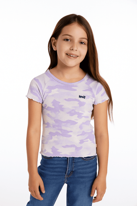 Levi's Girl's Multicolor Blouse ABFK1212