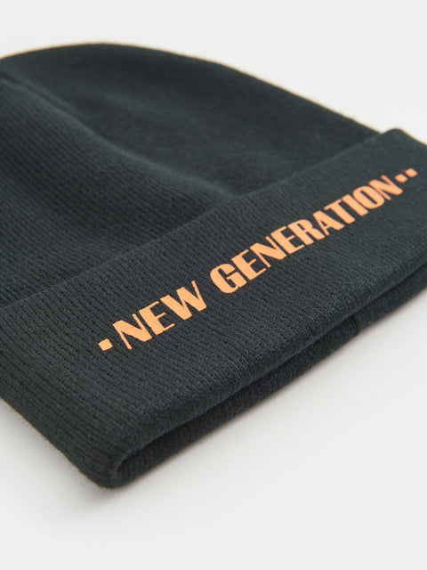 Sinsay Boy's Black Rib Knit Beanie | Sinsay In Lebanon