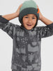 Sinsay Boy's Grey & Olive Rib Knit Beanie | Sinsay In Lebanon