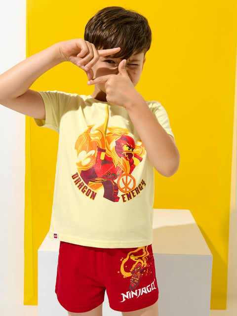 Sinsay Boy's Yellow/Red Lego Ninjago Pajama Set | Sinsay In Lebanon