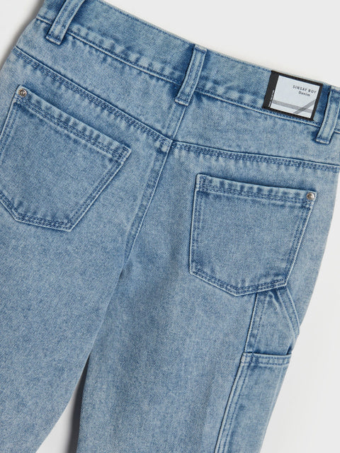 Sinsay Boy's Blue Wide Leg Jeans | Sinsay In Lebanon