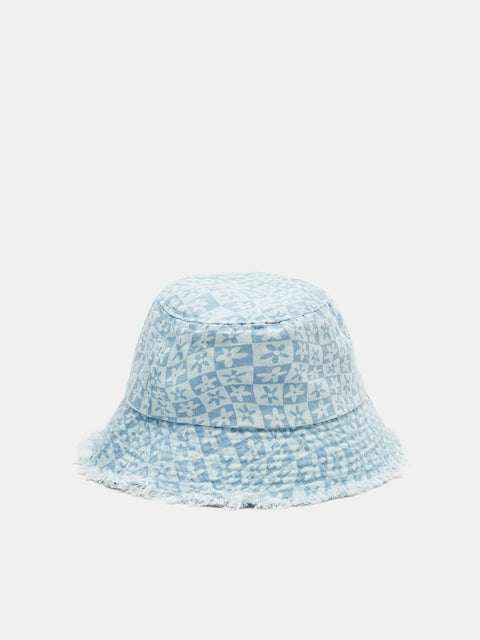 Sinsay Girl's Light Blue Denim Bucket Hat | Sinsay In Lebanon