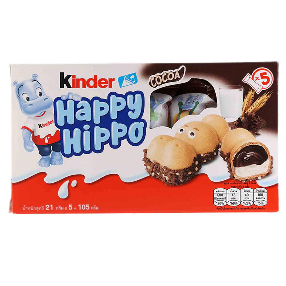 Kinder Happy Hippo Cacao x5