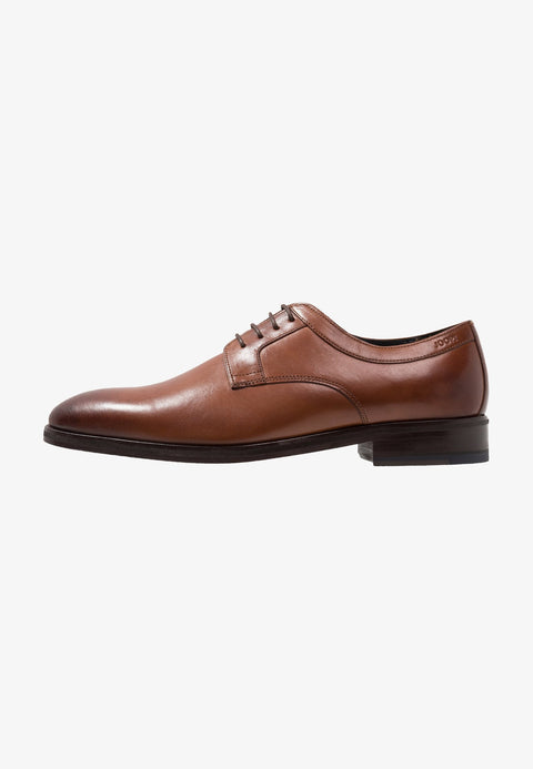 Joop Men's Cognac Kleitos Smart Lace-up Casual Shoes | Joop In Lebanon