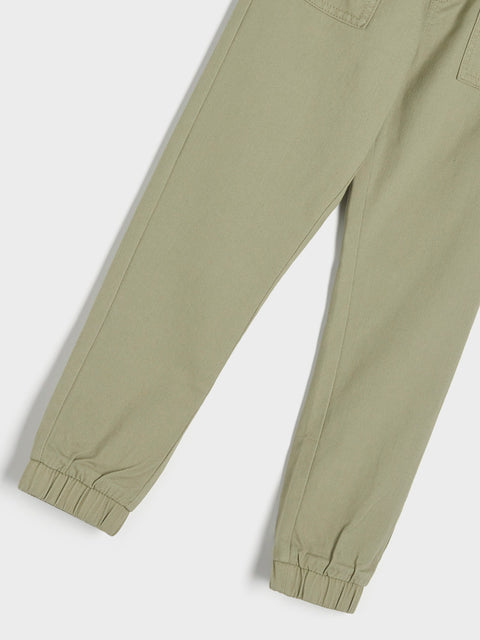 Sinsay Boy's Khaki Green Jogger Pants |Sinsay  in Lebanon