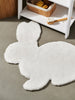 Sinsay White Faux Fur Rabbit Shape Rug | Sinsay In Lebanon