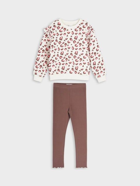 Sinsay Girl's Multicolor Sweatshirt And 3 Set | Sinsay In Lebanon
