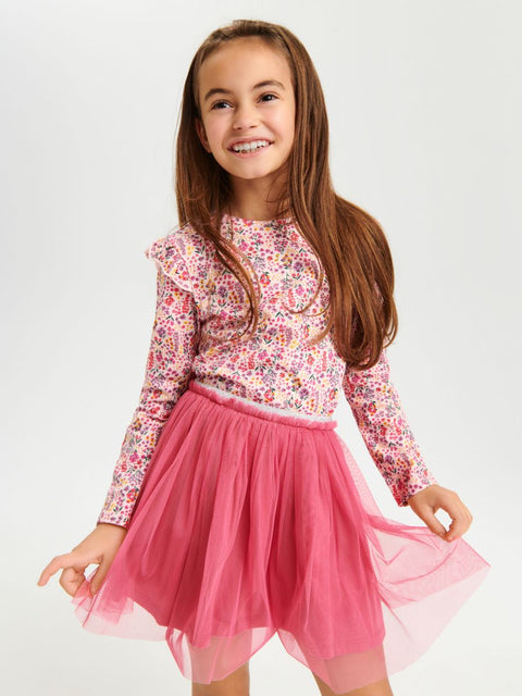 Sinsay Girl's Multi-Pink Floral Set Of 2 Pcs |Sinsay In Lebanon