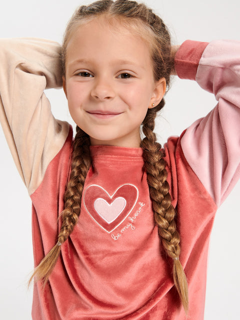 Sinsay Girl's Pink Pajama Set 2 pcs | Sinsay In Lebanon