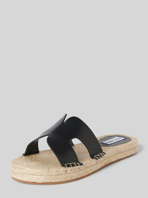 Steve Madden Women's Black Cheer Up Sandals | Steve Madden In Lebanon
