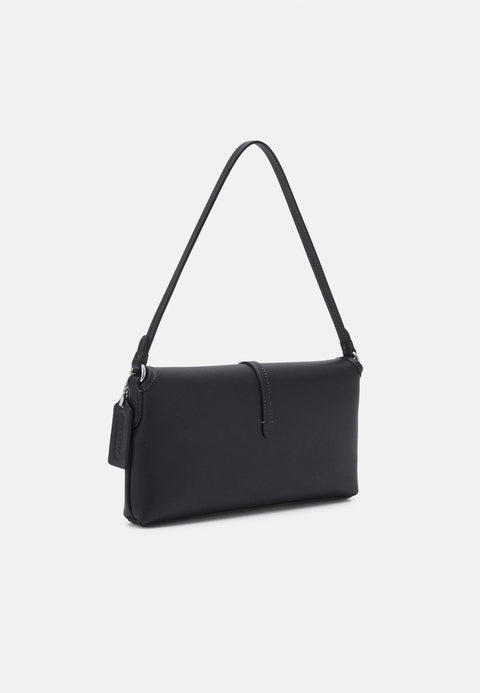Coach Women's Black Leather Hamptons Glovetanned Shoulder Bag | Coach In Lebanon