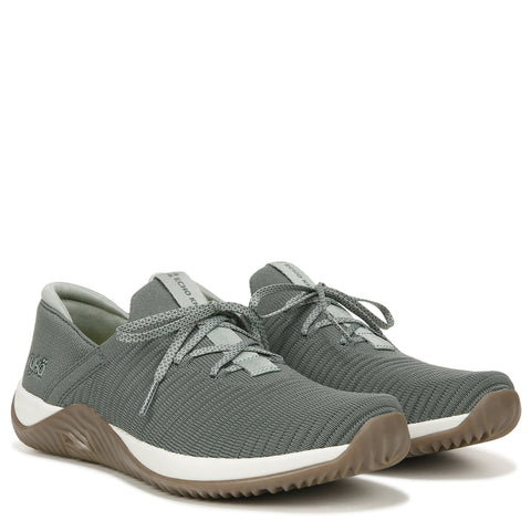 Ryka Women's Green Echo Knit Fit Slip On Sneaker| Ryka In Lebanon