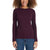 Tommy Hilfiger Women's Plum Cable Knit Sweater
