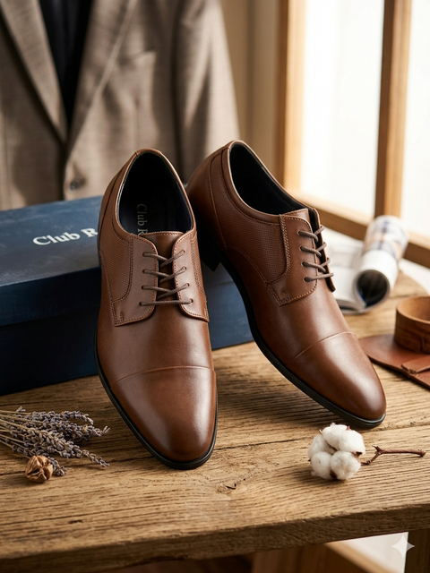 Alfani Men's Brown  Landan Lace-Up Casual Shoes | Alfani  in Lebanon