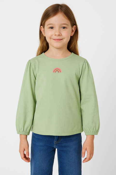 S.Oliver Girl's Mint Long-Sleeve Blouse |S.Oliver in Lebanon