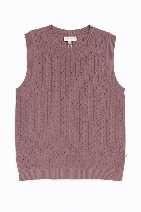 POMPdeLUX Girl's Purple Maggie Knit Top| POMPdeLUX in Lebanon