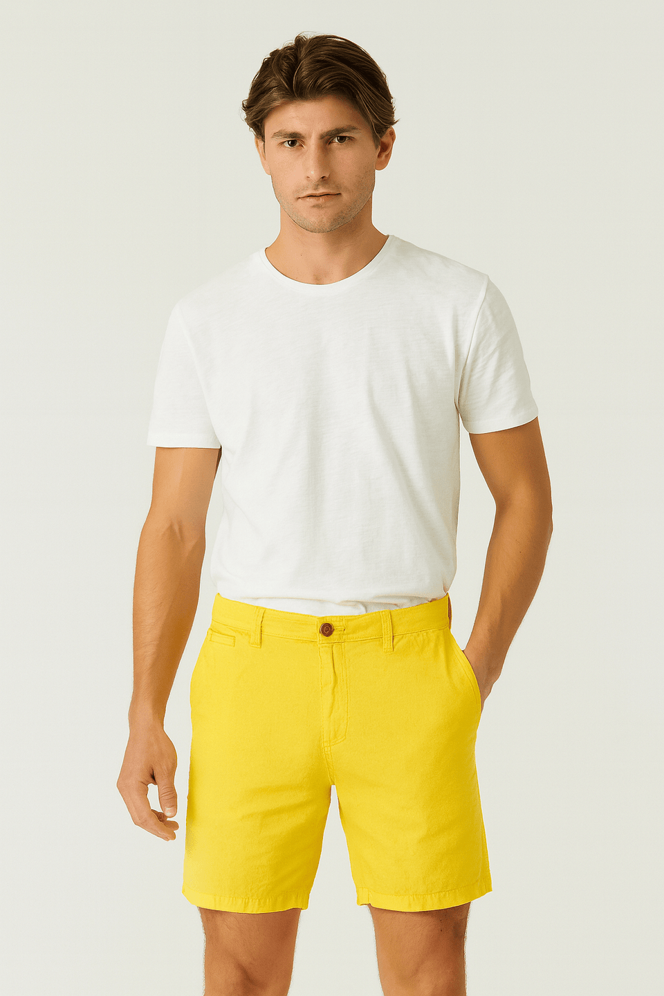 Polo Ralph Lauren Men's Yellow Short