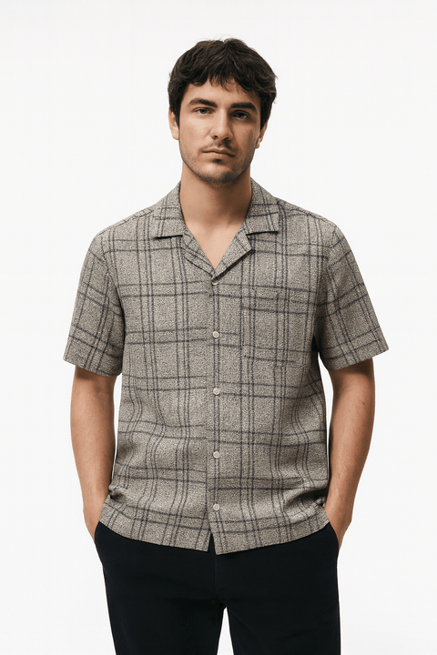 Rebel Men's White & Black RAvlin Shirt | Rebel In Lebanon
