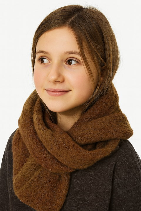 S.Oliver Girl's Brown Scarf |S.Oliver in Lebanon