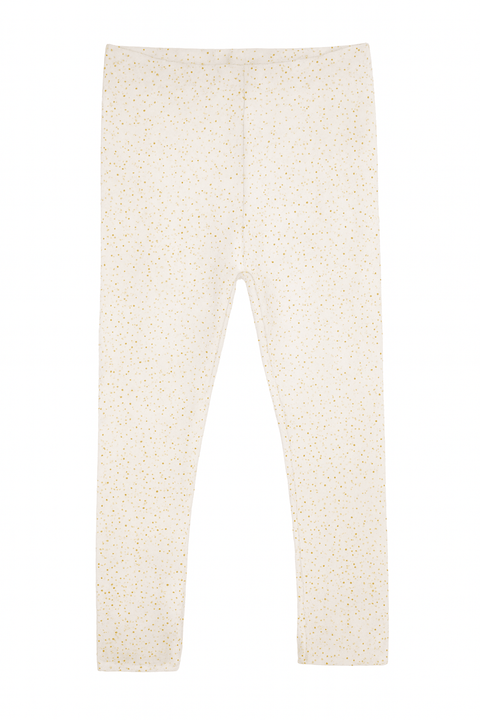 POMPdeLUX Girl's White Spotted Legging | POMPdeLUX in Lebanon