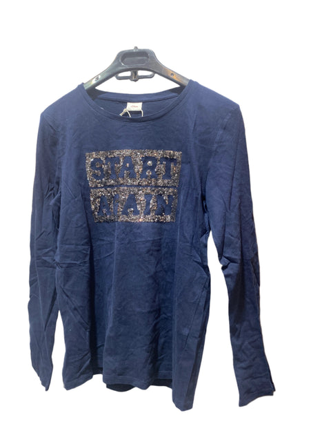 S.Oliver Girl's Navy Long-Sleeve Blouse |S.Oliver in Lebanon