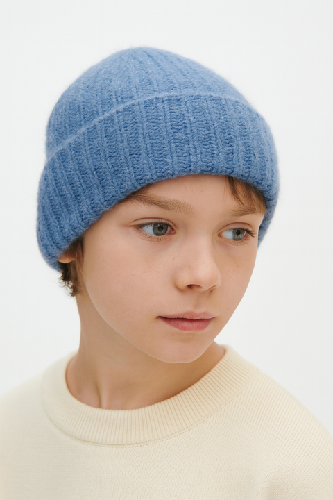 Reserved Boy's Dark Blue Knitted Hat | Reserved In Lebanon