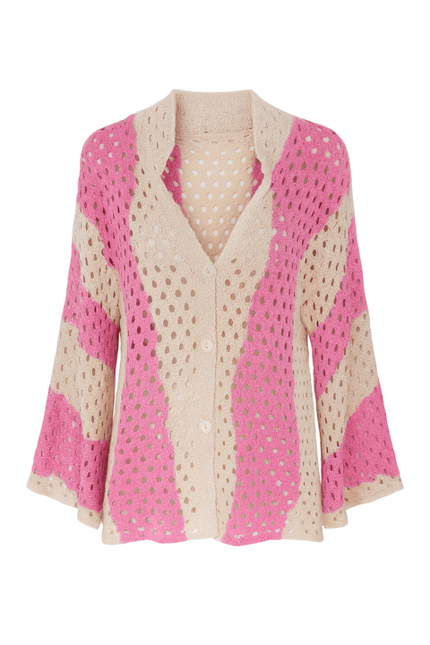 LeGer Women's Multicolor Long-Sleeve Cardigan | LeGer  in Lebanon