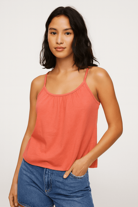 Mango Women's Pink Sleeveless Top| Mango in Lebanon