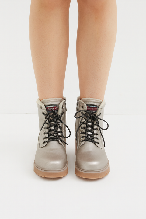 KangaRoos Women`s Silver Hi-Top Boot | KangaRoos In Lebanon