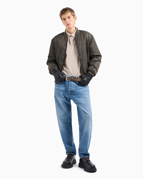 Armani Exchange Men's Beige Organic Cotton Regular Fit Polo T-Shirt |Armani Exchange In Lebanon