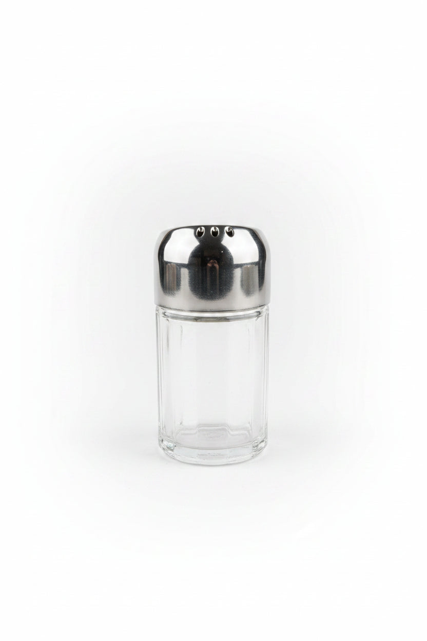 Lucky Tiger Glass Salt & Pepper Shaker Stainless Steel(8238)