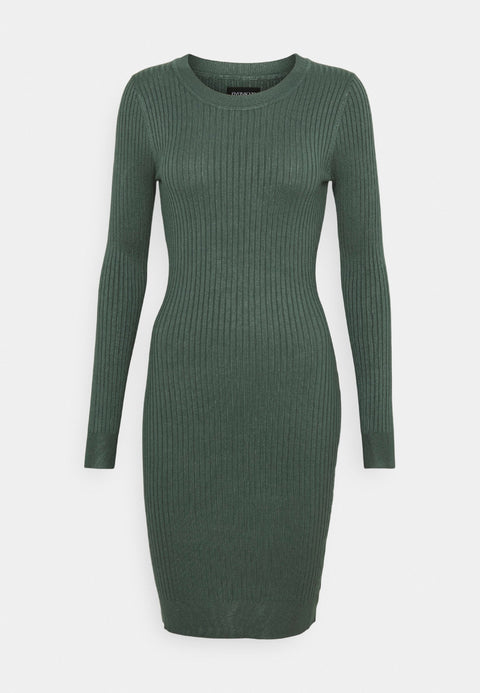 Even & Odd Women's Green Stretch Dress | Even & Odd In Lebanon