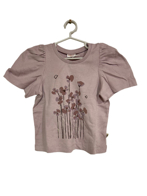 POMPdeLUX Girl's Light Purple Short-Sleeve  T-shirt |POMPdeLUX in Lebanon
