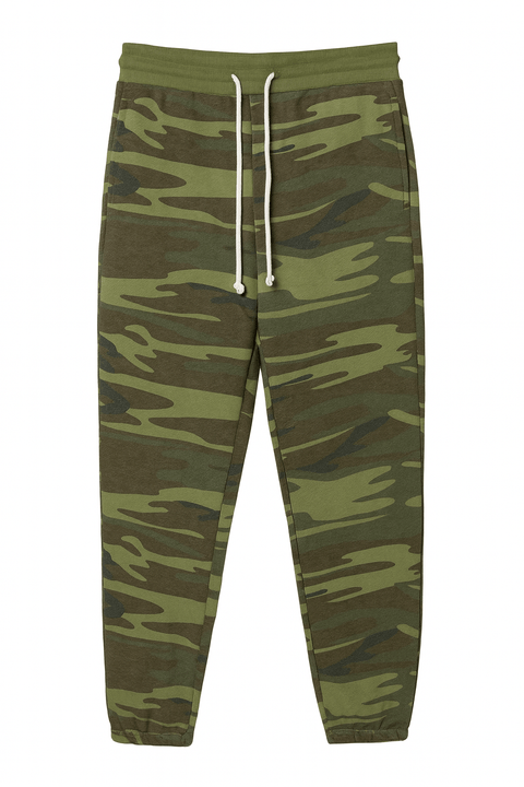 Alternative Men's Dark Green Camo Printed Sweatpants | Alternative In Lebanon