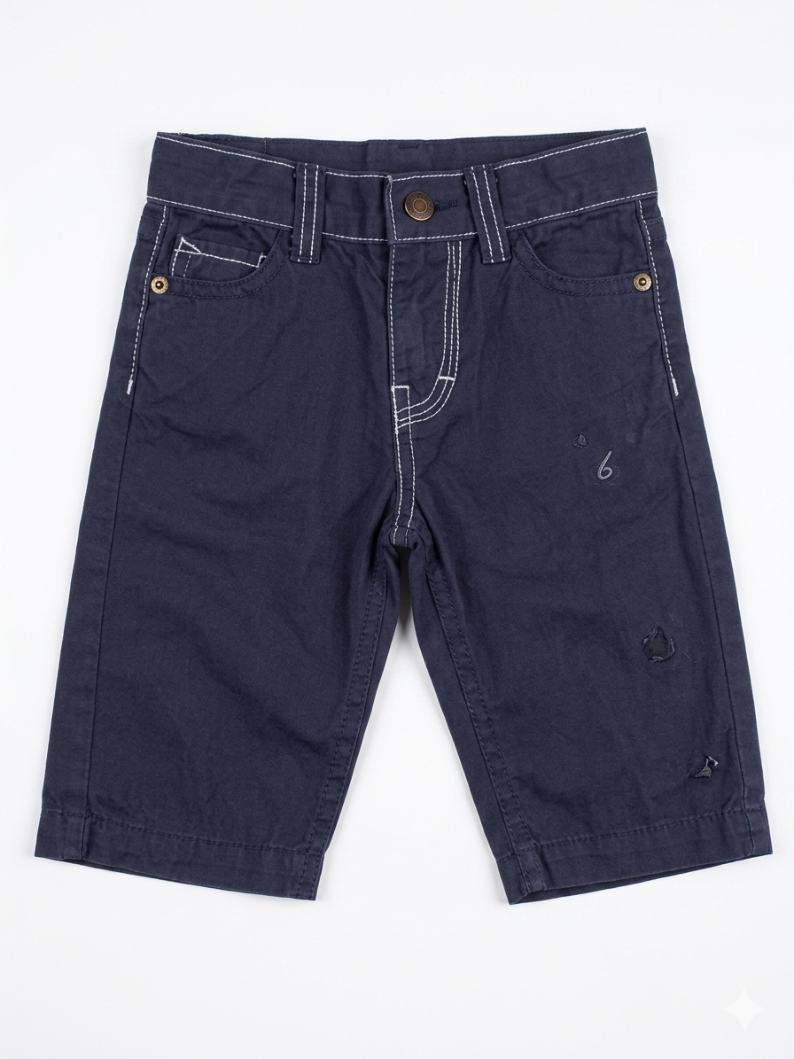 Baby Boy's Navy Blue Short | Baby In Lebanon